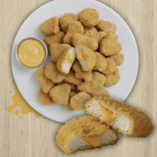 Bocaditos de pollo con cheddar