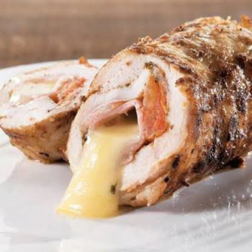 Pamplona rellena con Jamón, Muzzarella y Morrón
